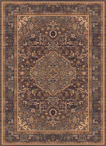 ISPHAHAN RUG  NAVY DESIGN 84332
