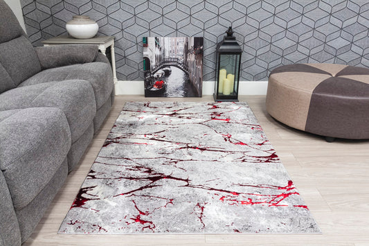 GLITZ MARBLE RED