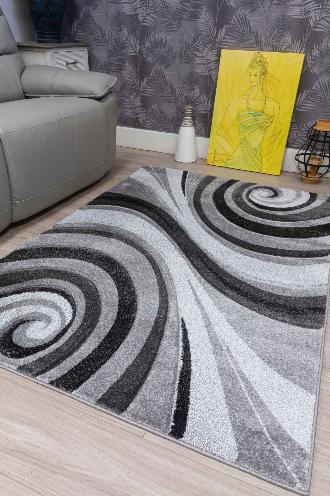SAMBA  SWIRLS  GREY
