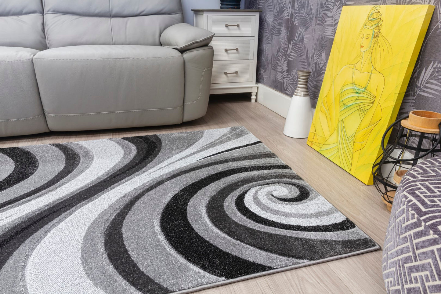 SAMBA  SWIRLS  GREY