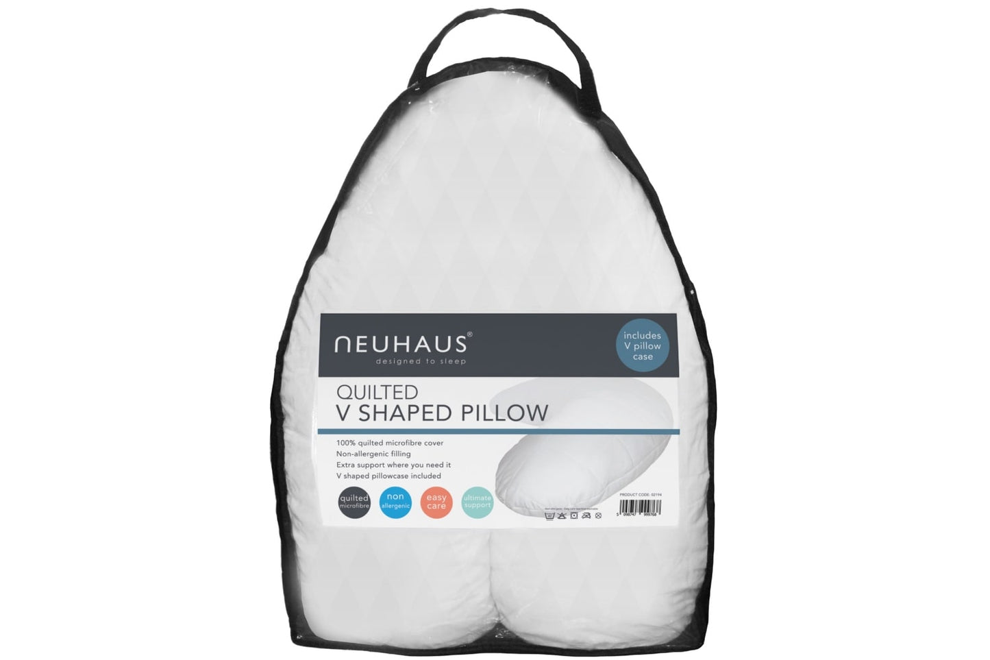Neuhaus Quilted V-shaped pillow