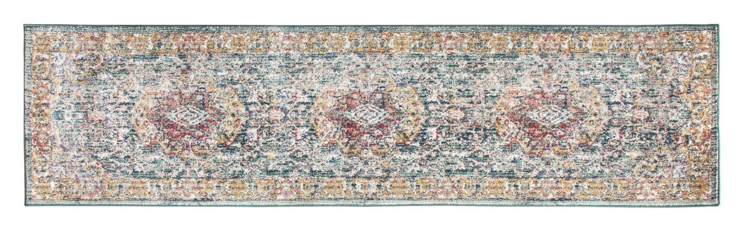BOHO MEDALLION RUNNER GREEN