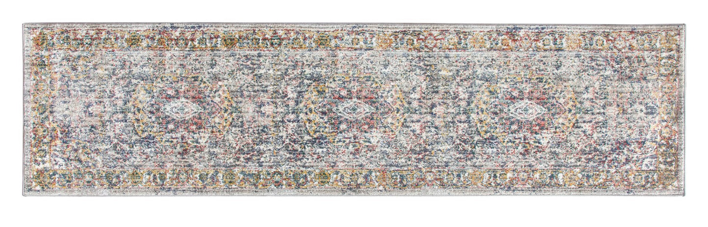 BOHO MEDALLION RUNNER GREY
