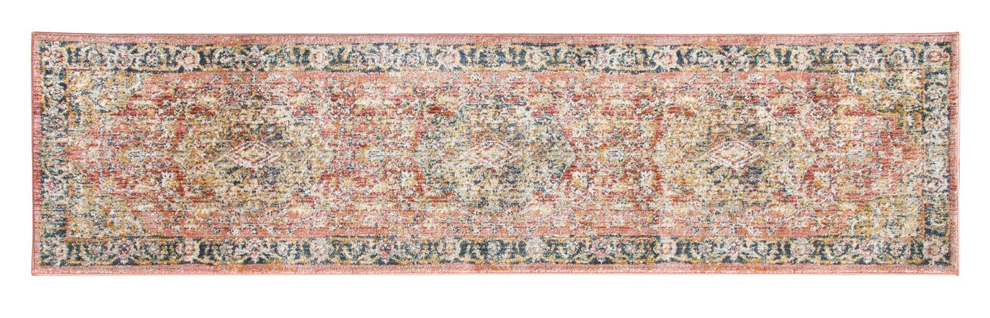 BOHO MEDALLION RUNNER PINK