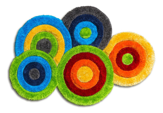 Doodle Target Rug