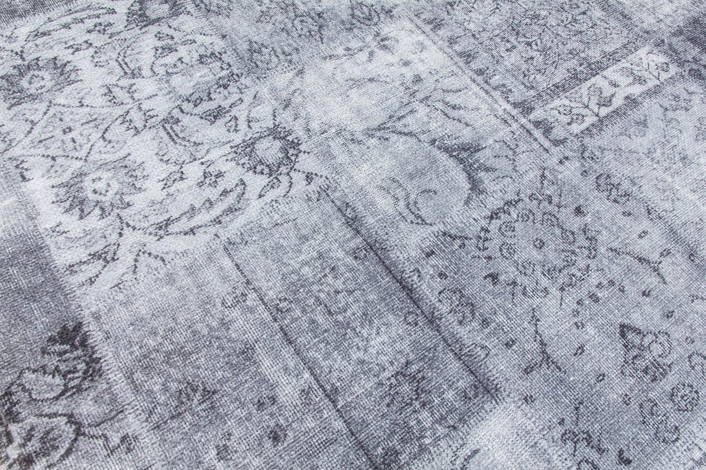 MODENA PATCHWORK GREY NON SLIP  WASHABLE