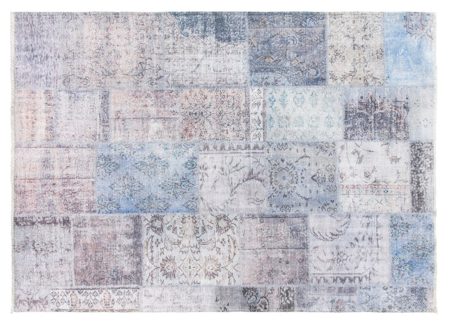 MODENA PATCHWORK PASTELS NON SLIP  WASHABLE