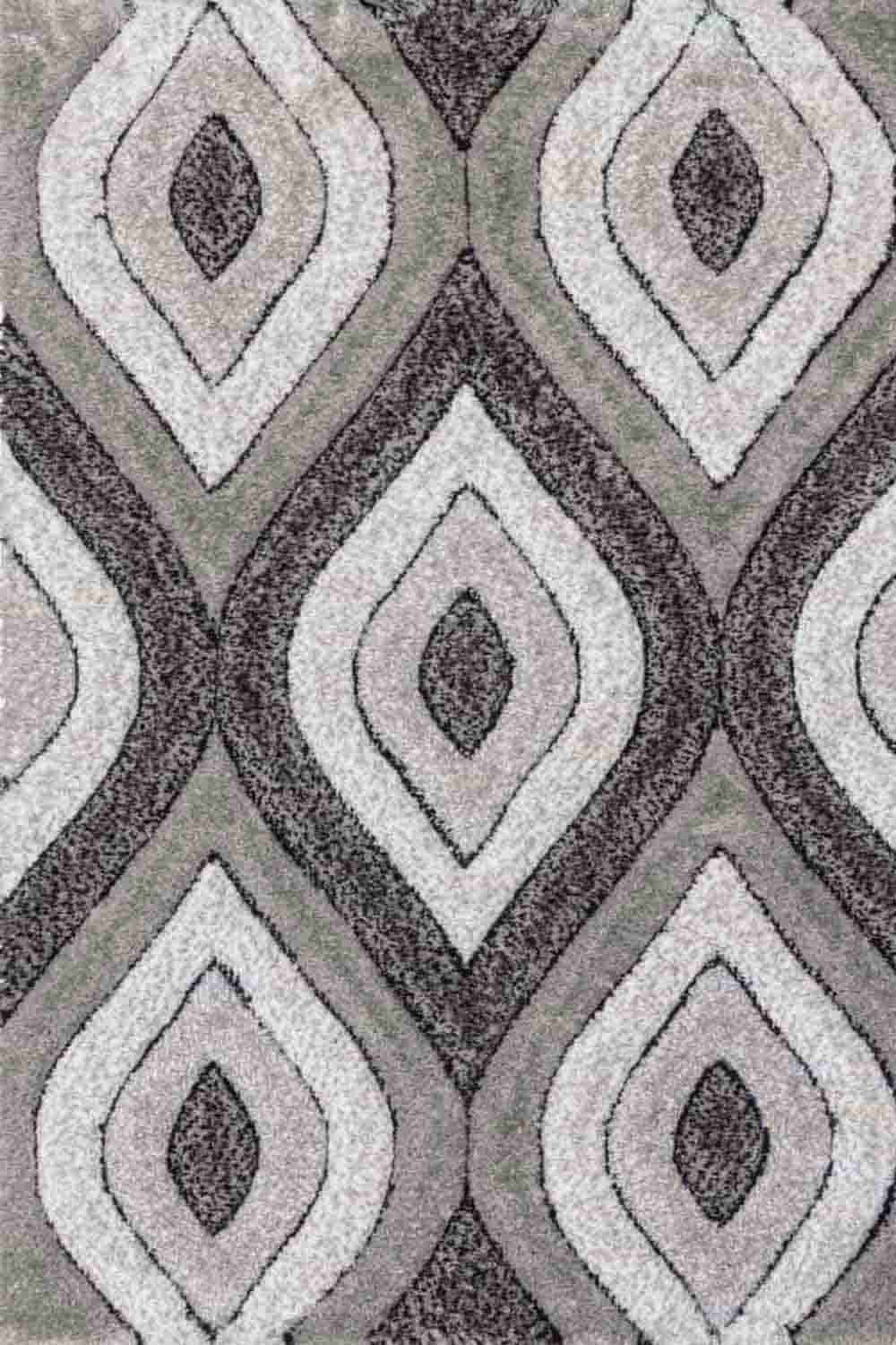 Teardrop Rug - Grey