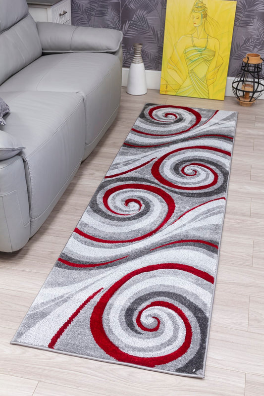 Samba swirls Runner red