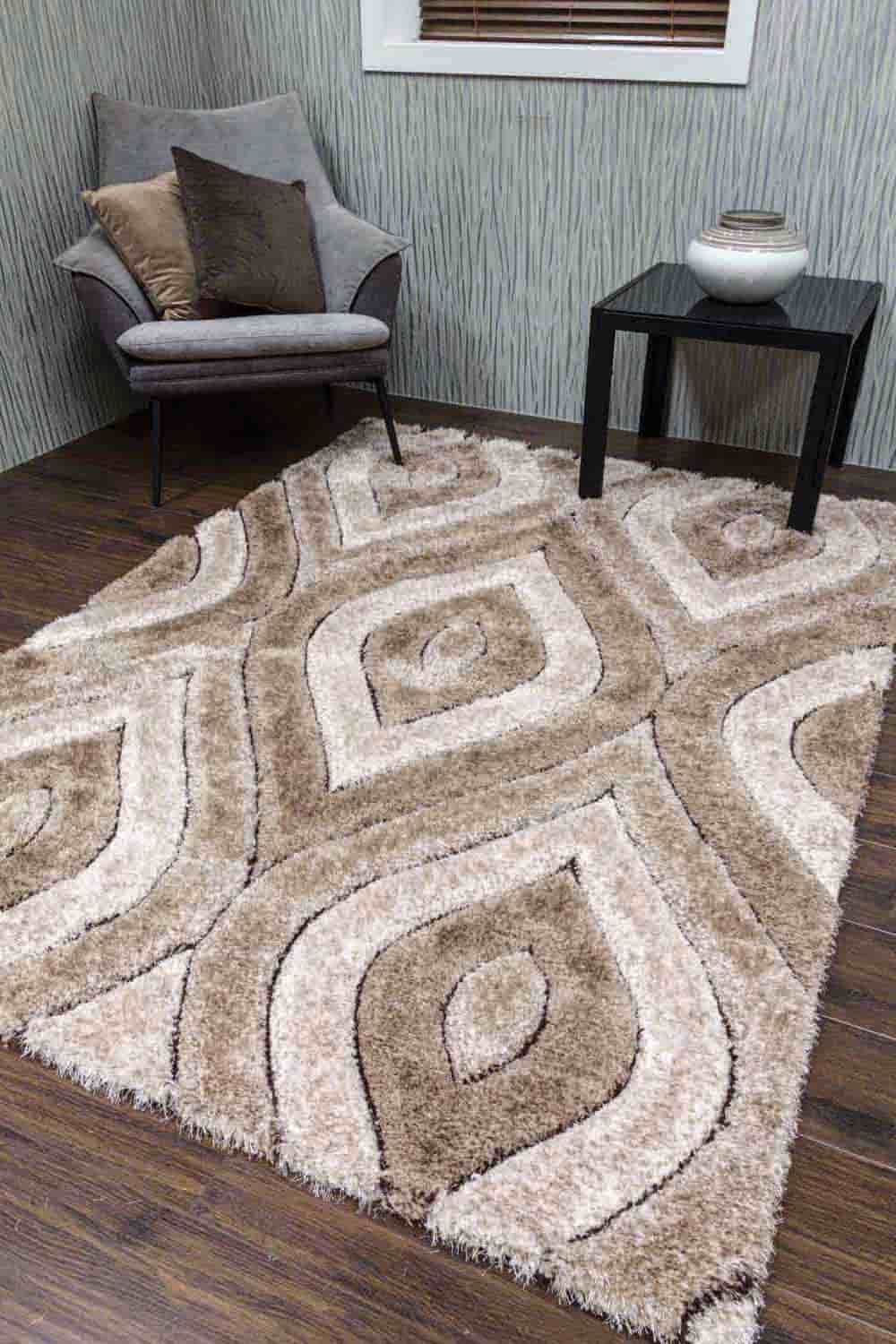 Teardrop Rug - Beige