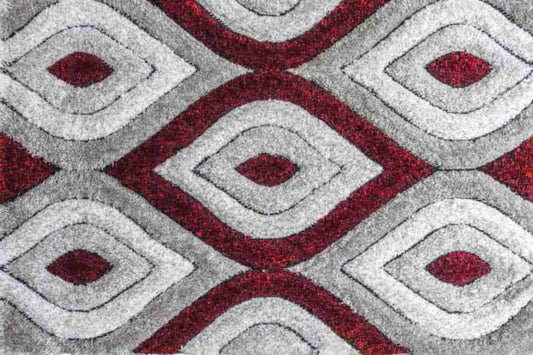 Teardrop Rug - Red