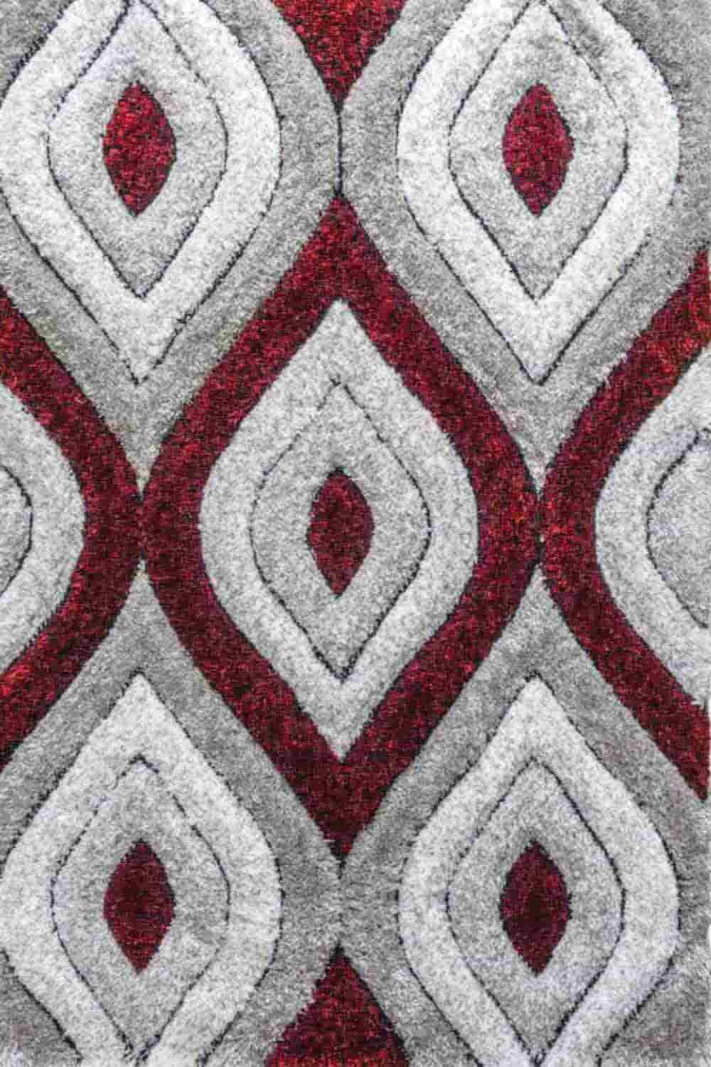 Teardrop Rug - Red